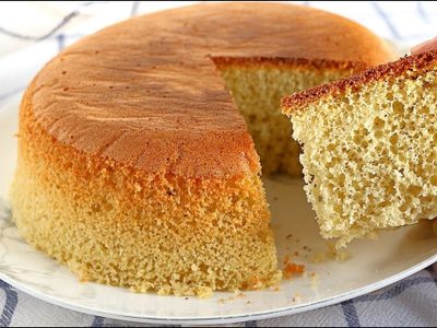 Bizcochuelo en cacerola: súper húmedo y livianito, la receta ideal para tus desayunos o meriendas