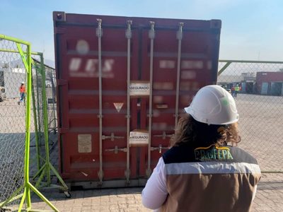 Profepa asegura cinco toneladas de mercurio líquido que sería exportado ilegalmente a Bolivia