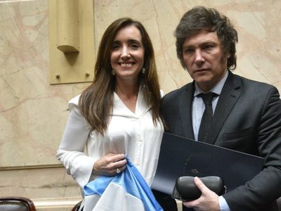 En medio de la tensión, Victoria Villarruel saludó a Javier Milei por su cumpleaños