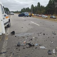 Seis personas fueron hospitalizadas tras un triple choque en cercanías del Aeropuerto Chapelco