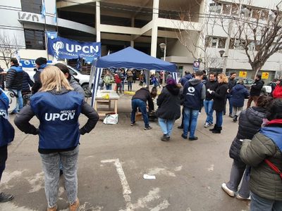 Trabajadores del ISSN volvieron con su reclamo de la reapertura del convenio colectivo sectorial