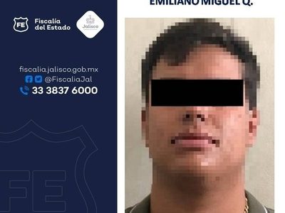 Detienen a presunto homicida de hijo del exdiputado Arturo Lemus en panteón de Zapopan