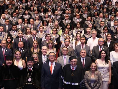 UAT confiere Doctorado Honoris Causa a David Kershenobich; destaca Américo Villarreal su alto valor