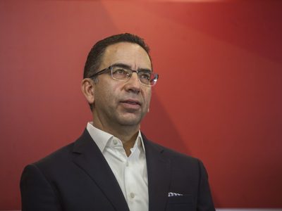 Por segunda ocasión, Javier Lozano volvió al PAN y así lo recibió Marko Cortés