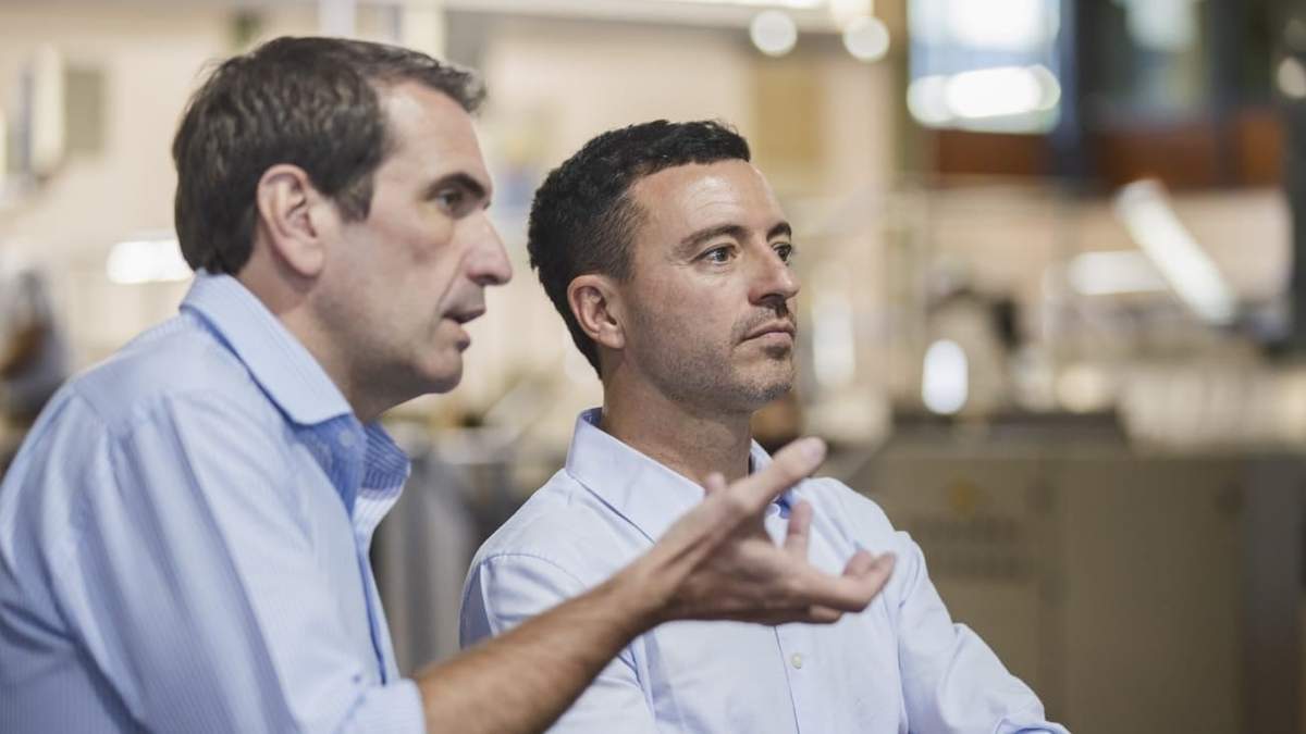 Pablo Cervi y Rodrigo de Loredo. Fuente: (Twitter)