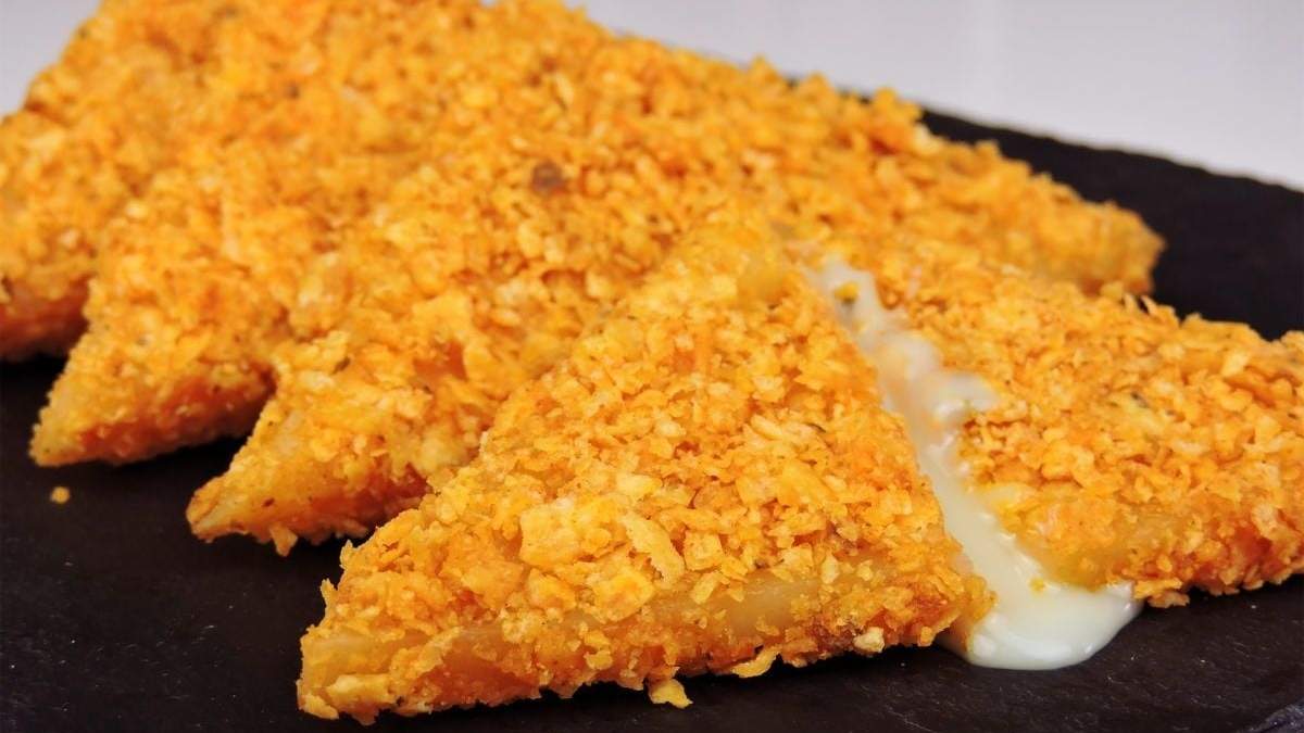 Doritos caseros rellenos. Fuente: (Instagram)