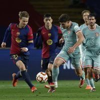 Puro gol: Barcelona y Atlético empatan 4-4 en trepidante ida de semifinales de la Copa del Rey