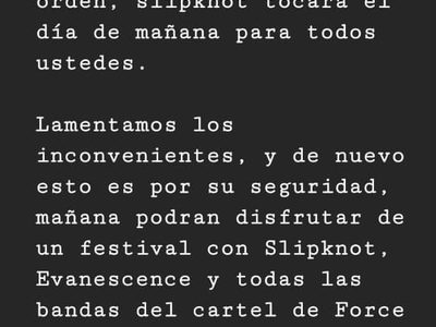 Entre disturbios y cancelaciones, el caos reinó en el "Knotfest meets Forcefest"