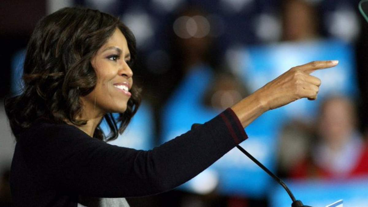 La exprimera dama estadunidense Michelle Obama