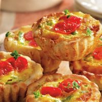 Tartitas caprese sin harina: una delicia saludable y fácil para la entrada en estas fiestas