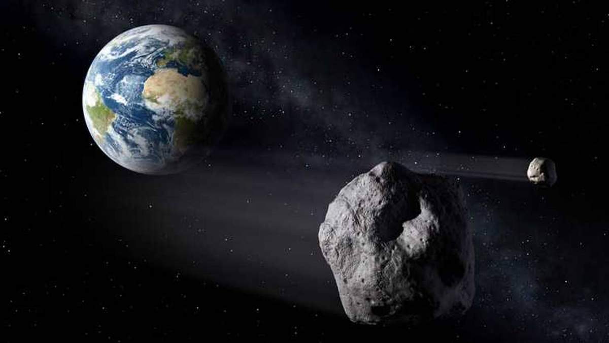 Asteroide cerca de la Tierra (imagen ilustrativa). Fuente: (Twitter)