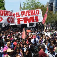 Distintas organizaciones sociales y la izquierda se movilizarán hoy contra la llegada del FMI