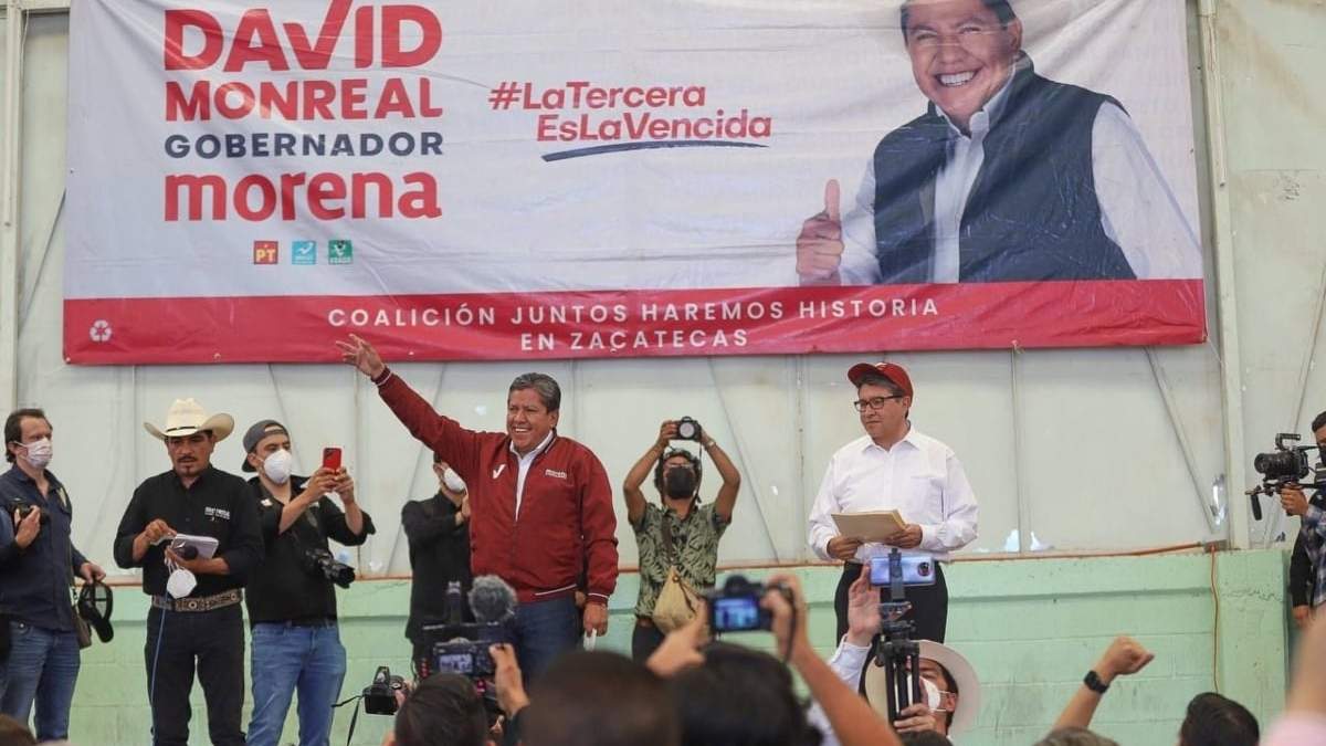 David y Ricardo Monreal en Zacatecas
