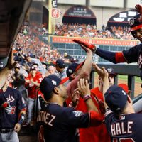Washington consigue su primer triunfo en su primera Serie Mundial