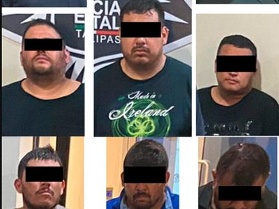 Caen ocho personas ligadas a la masacre en Reynosa