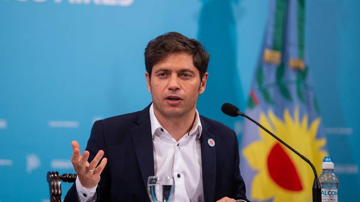 Axel Kicillof, gobernador de Buenos Aires. Fuente: (Twitter)