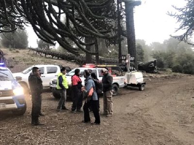 Cruzó la frontera de manera ilegal, se perdió en la cordillera y fue rescatado