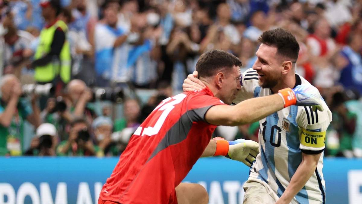 Dibo y Messi, los héroes