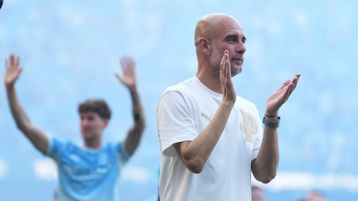 Pep Guardiola dirigió su último partido con el Manchester City tras 10 años