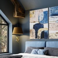 Cómo decorar la pared del cabecero para que tu dormitorio se vea más lindo y más grande