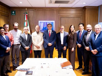 Gestiona Tamaulipas con la SICT impulso a infraestructura carretera y ferroviaria para fortalecer la