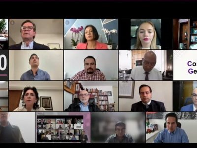“Guerra” verbal entre Lorenzo Córdova y representante de Morena en el INE