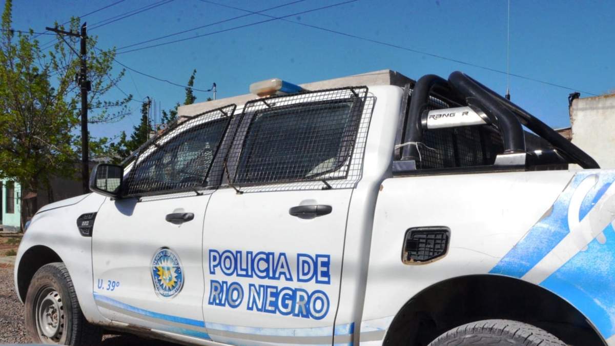 Policía de Río Negro. Fuente: (Twitter)