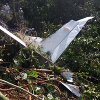 Desplome de avioneta deja dos calcinados en montañas de Chiapas