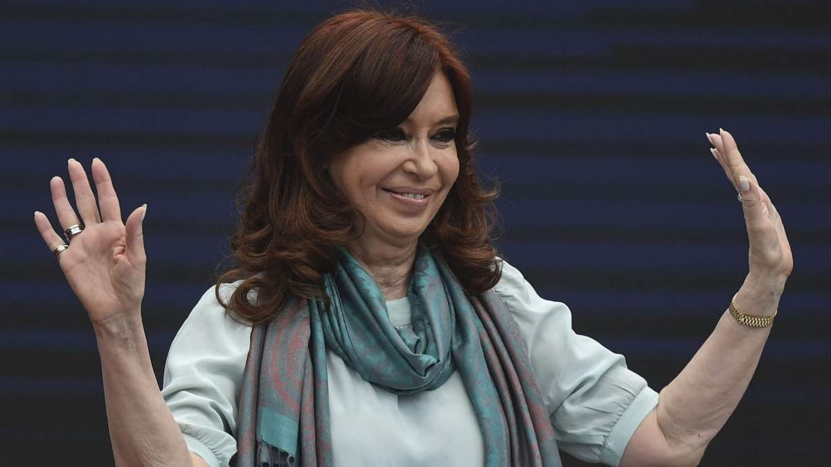 La vicepresidenta de la Nación, Cristina Fernández de Kirchner. Fuente: (Twitter)