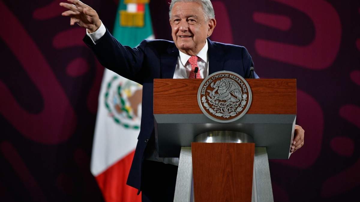 El presidente en Palacio Nacional
