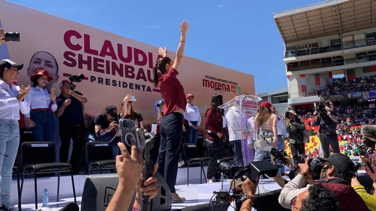Claudia Sheinbaum en Atlacomulco