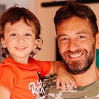 Gustavo Conti causó furor en las redes con un desopilante y tierno video junto a su hijo Félix