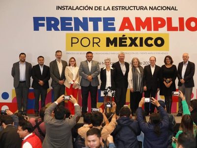 Frente Amplio por México presenta su estructura para organizar proceso de selección rumbo al 2024