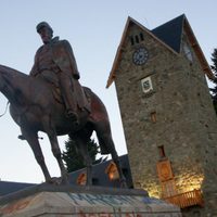 Continúan las disputas por el monumento a Roca de Bariloche y para el intendente es "ideológico"