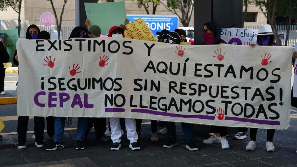 Protesta de las colectivas