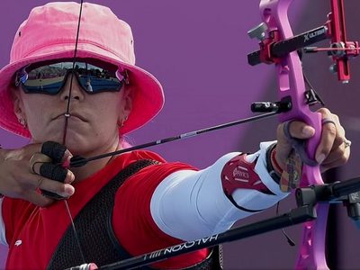 Aída Román fue eliminada en la prueba individual de tiro con arco recurvo