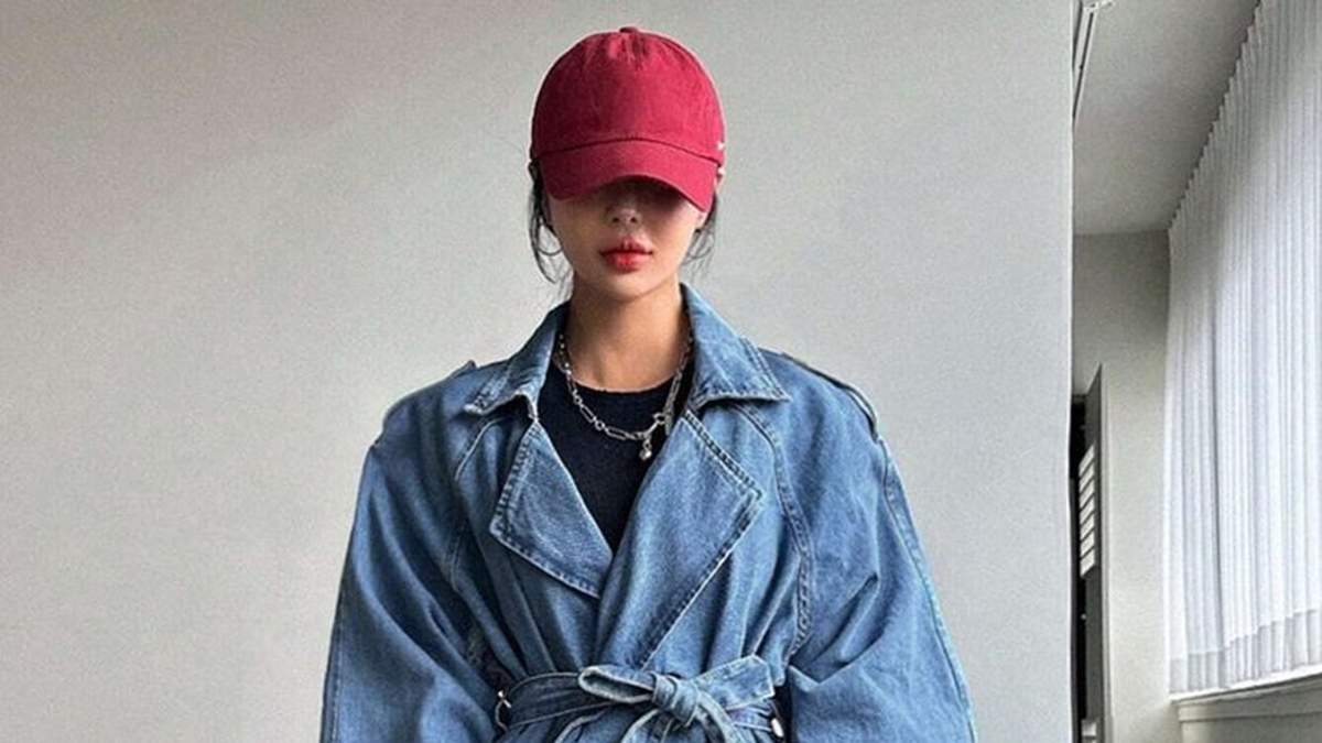 Denim trench. Fuente: (Instagram)