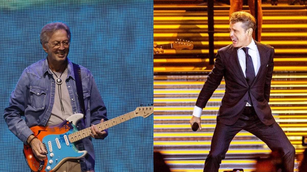 Eric Clapton y Luis Miguel