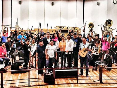 Los 40 años de la Banda Mixe en Bellas Artes