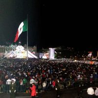 Entre acarreo y apatía, Peña dedica grito a Oaxaca y Chiapas
