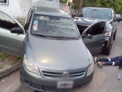 Detuvieron a dos ladrones que chocaron tras una persecución policial
