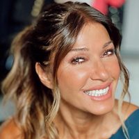 "Con dos súper galanes": Catherine Fulop rememoró un momento único e irrepetible