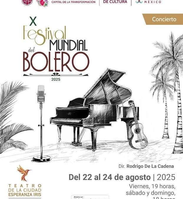 El teatro ‘Esperanza Iris’ será sede del X Festival Mundial del Bolero
