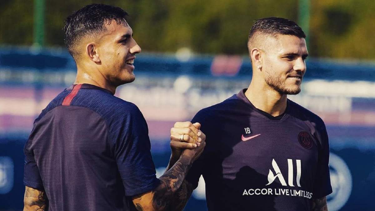 Leandro Paredes y Mauro Icardi. Fuente: (X)