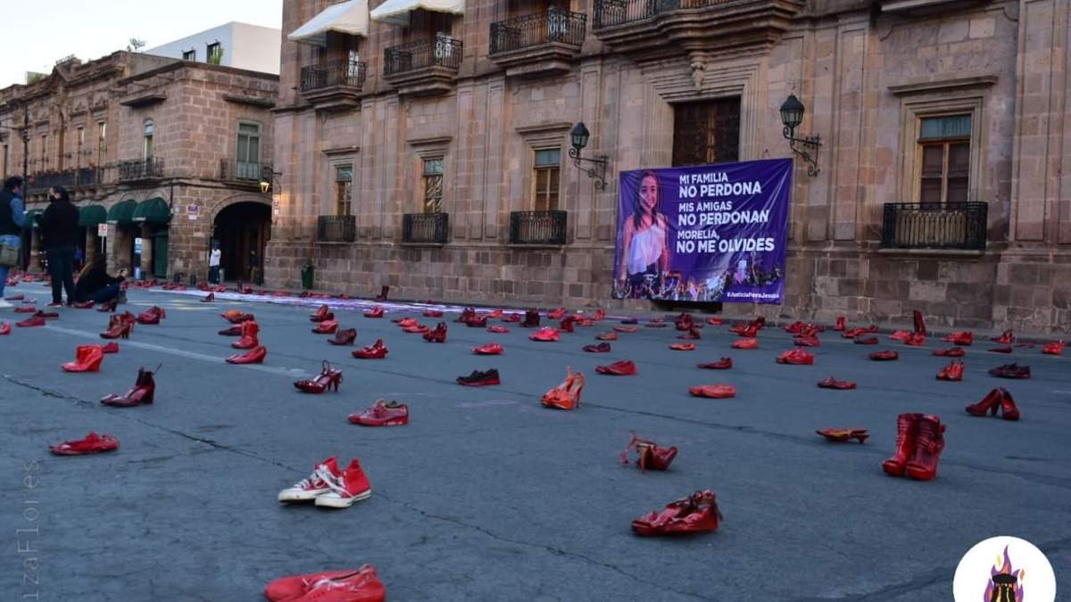 La manifestación en Michoacán