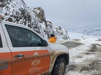 Vialidad provincial solicitó mayor precaución al circular por rutas de ripio en la zona cordillerana