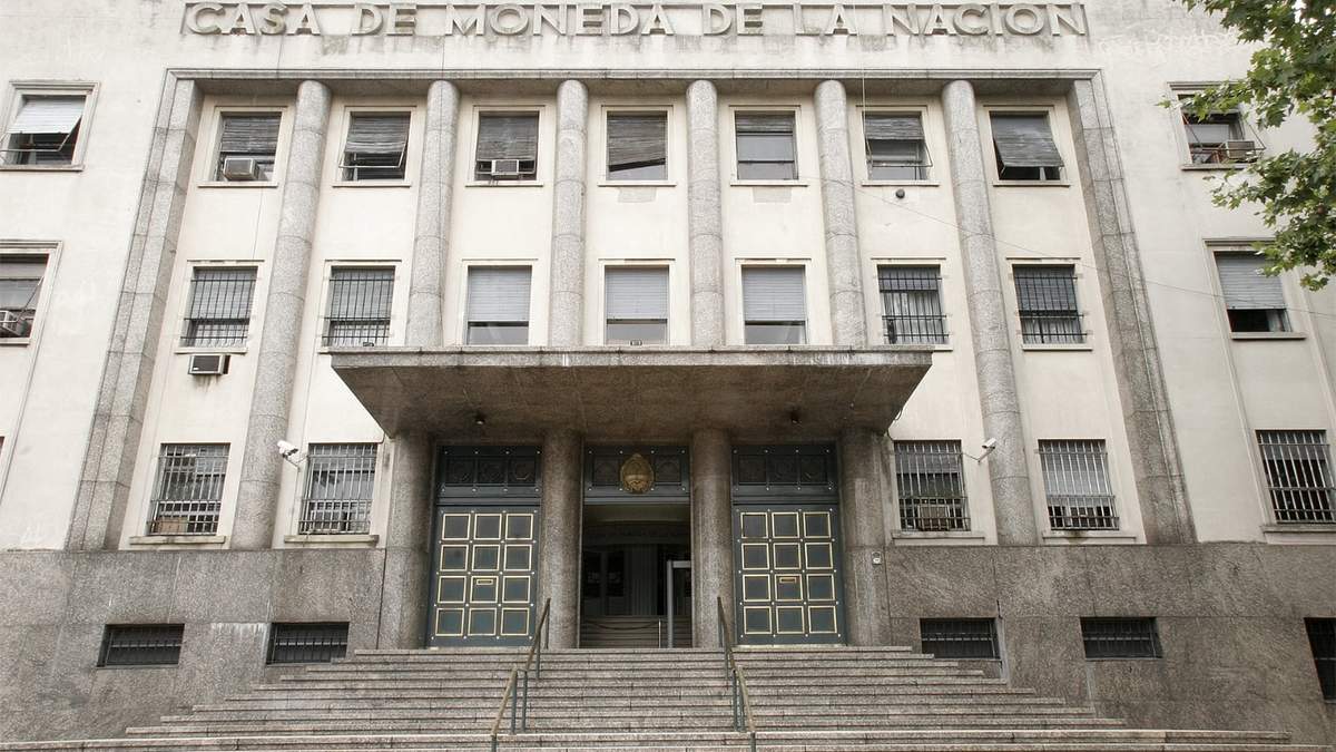 Casa de la Moneda de la Nación. Fuente: (Instagram).