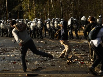 Bruselas: un festival de música al aire libre termina envuelto en el caos