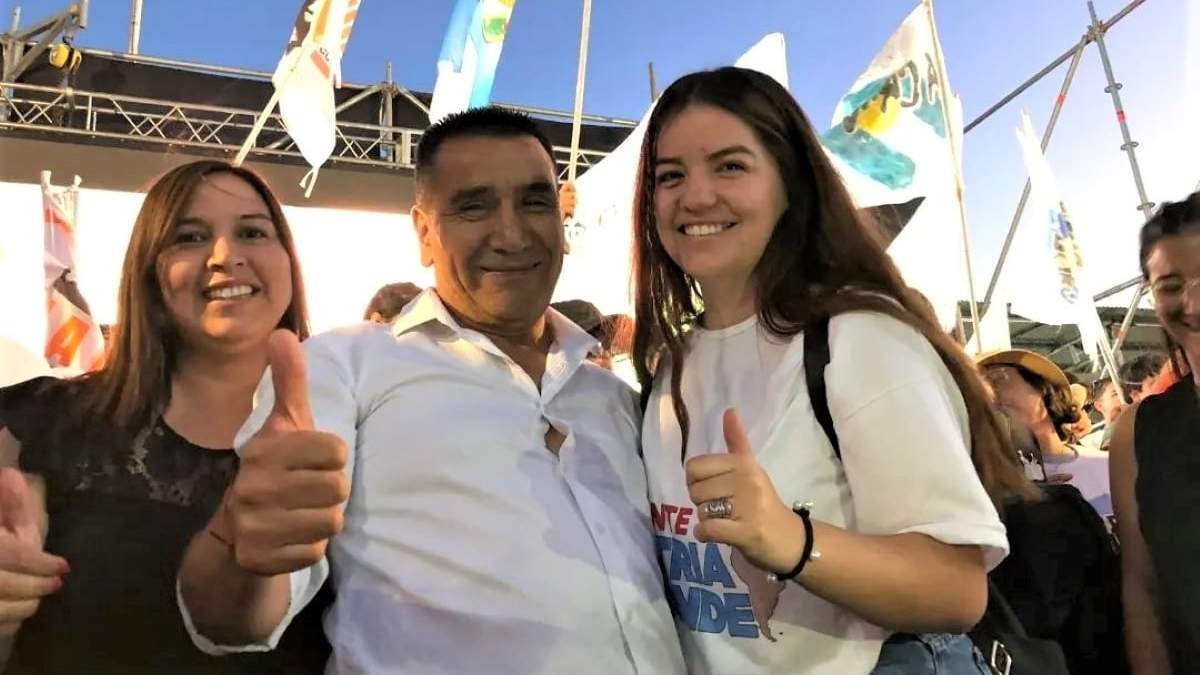 Lanzamiento de campaña de Ramón Rioseco y Ayelén Gutiérrez. Fuente: (Facebook)