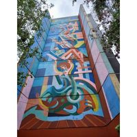 Restaurarán el mural "Homenaje a la Mujer" de Nicandro Puente, en Tlatelolco